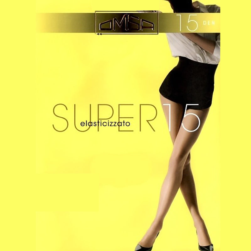 OMSA Super 15 Denier Sheer Tights