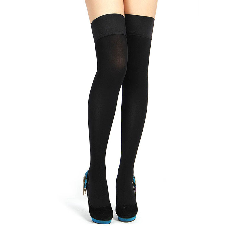 KNOT 60 Denier Opaque Stockings With Back Bow