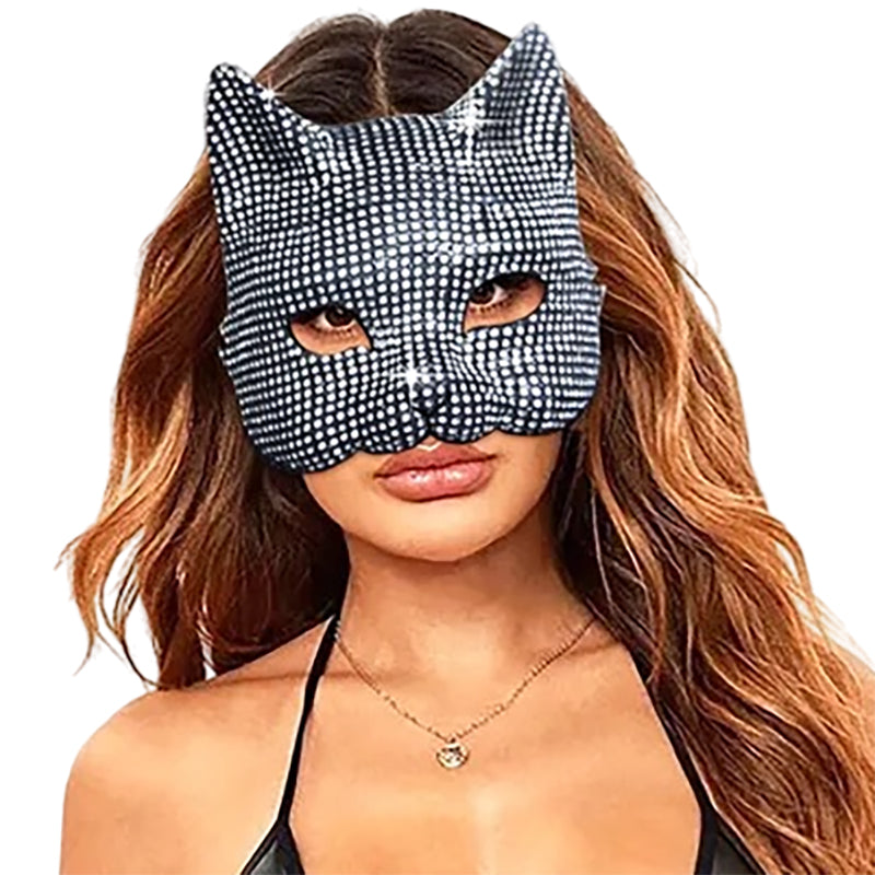 
                      
                        DISCO Cat 3D Rigid Rhinestone Mask
                      
                    