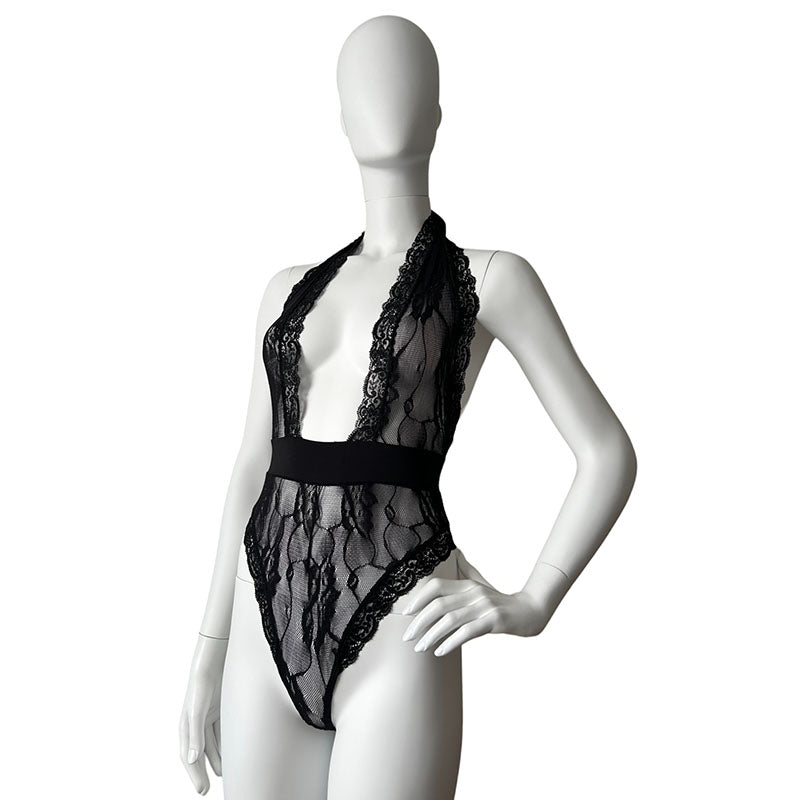 
                      
                        Fever Halter Body With Plunging Neckline
                      
                    