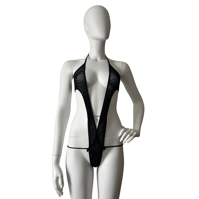 
                      
                        SHADOW Crotchless Ouvert Deep V Body
                      
                    