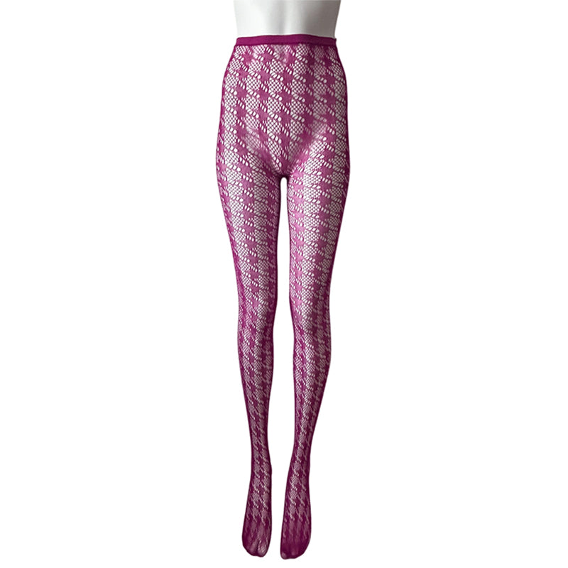 
                      
                        City Slicker Crochet Houndstooth Patterned Tights
                      
                    