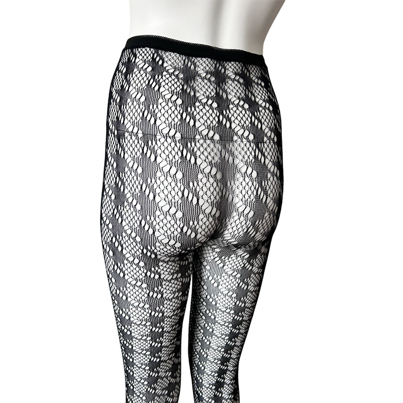 
                      
                        City Slicker Crochet Houndstooth Patterned Tights
                      
                    