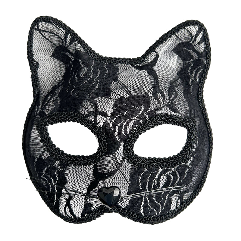 
                      
                        WHISKERS Lace Cat Mask
                      
                    