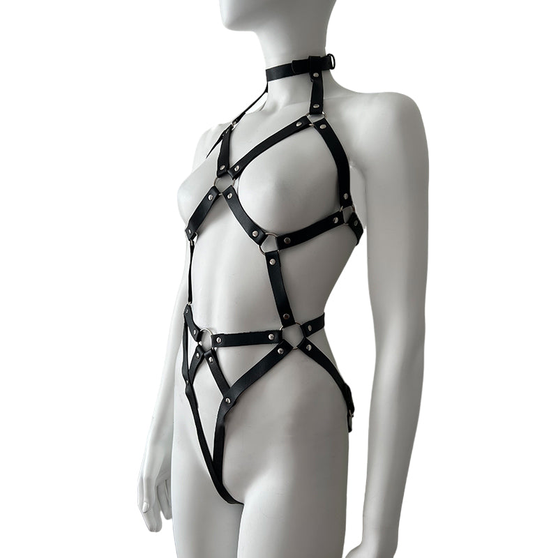 
                      
                        RONA Vegan Leather Harness Teddy
                      
                    