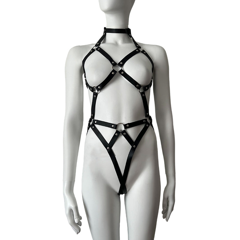 RONA Vegan Leather Harness Teddy