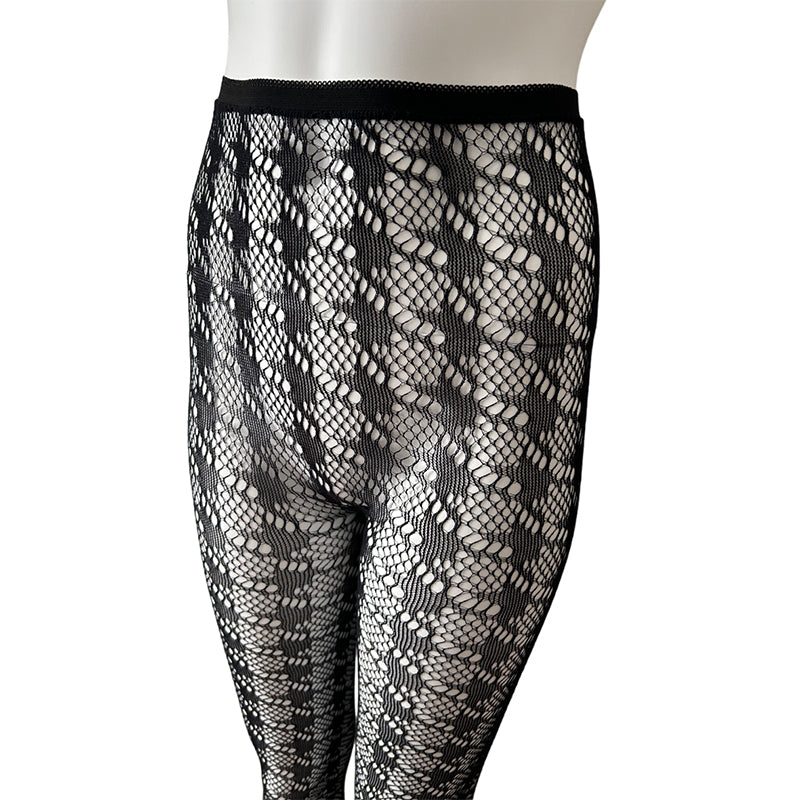 
                      
                        City Slicker Crochet Houndstooth Patterned Tights
                      
                    