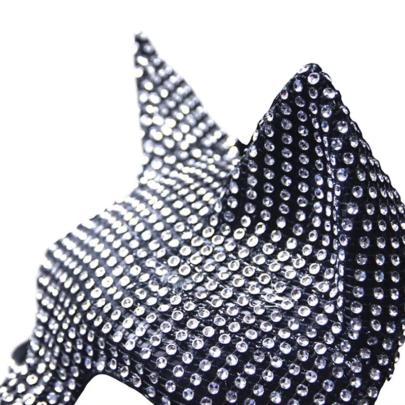 
                      
                        DISCO Cat 3D Rigid Rhinestone Mask
                      
                    