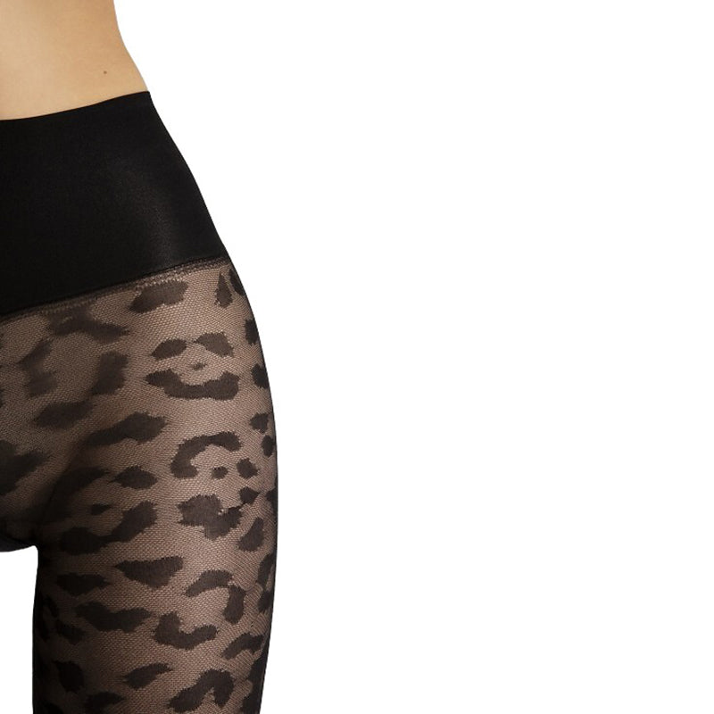 
                      
                        Fiore Echo 30 Denier Leopard Print Control Top Tights
                      
                    