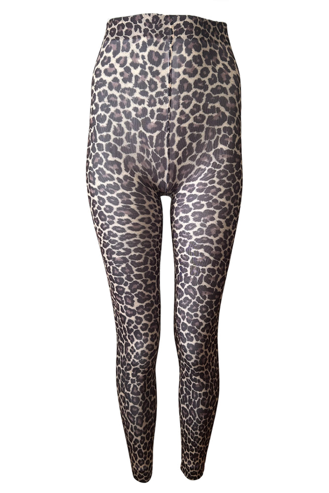 
                      
                        70 Denier Footless Leopard Print Tights
                      
                    