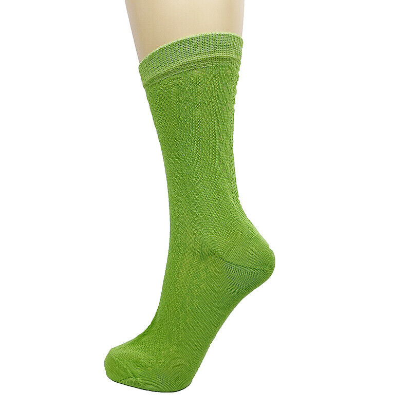 Cotton Blend Wide Cuff Pereline Ankle Socks