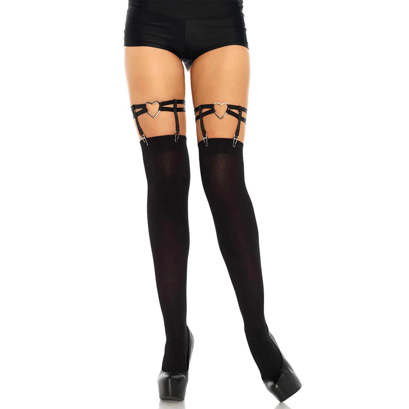 
                      
                        Leg Avenue Elastic Heart Single Pair Leg Suspenders
                      
                    