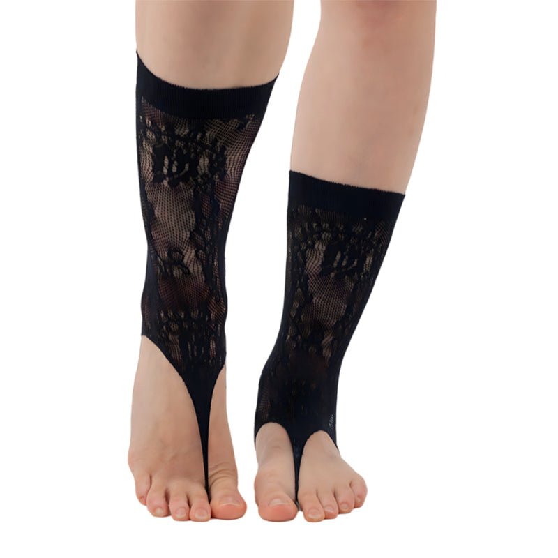 
                      
                        Veneziana Lace Japanese Stirrup Thong Socks
                      
                    