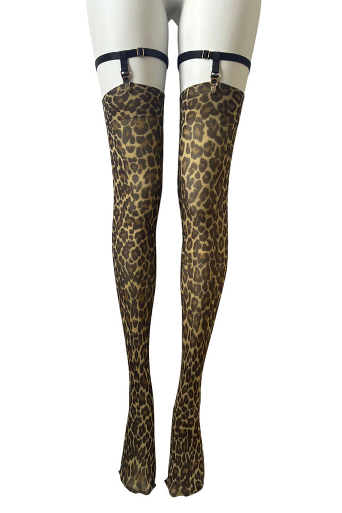 
                      
                        70 Denier Opaque Leopard Print Stockings
                      
                    