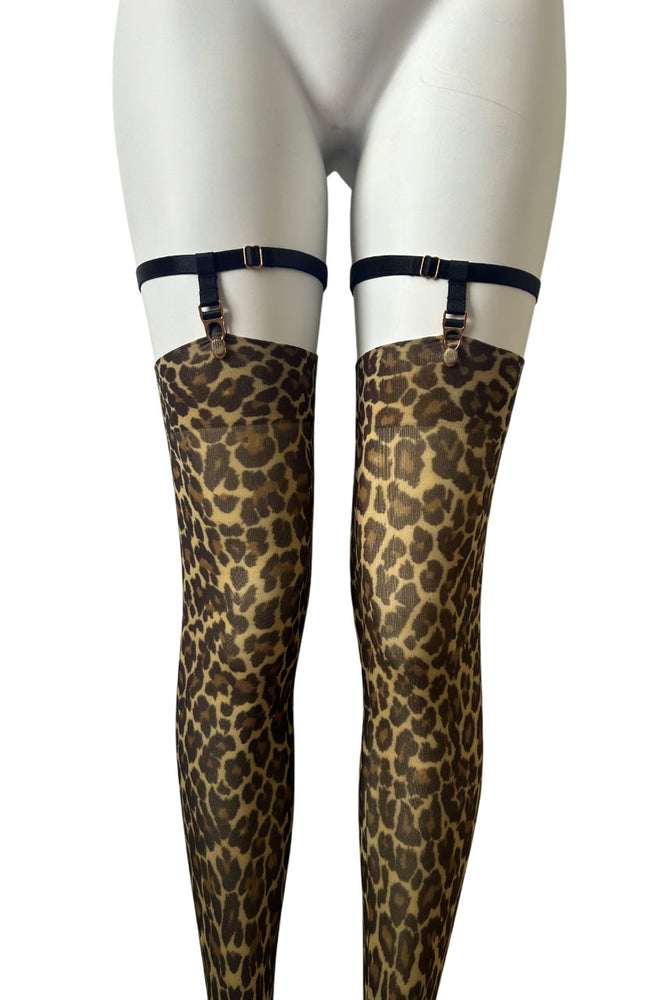 
                      
                        70 Denier Opaque Leopard Print Stockings
                      
                    