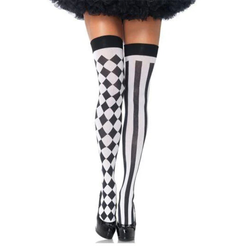 Leg Avenue Harlequin Thigh Highs