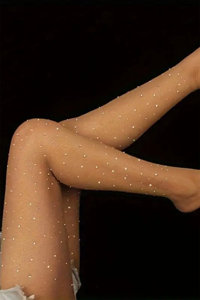 
                      
                        Brilliance Rhinestone Fishnet Tights
                      
                    