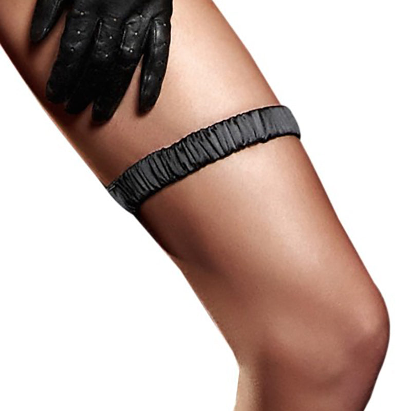 Baci Lingerie Satin Leg Garter