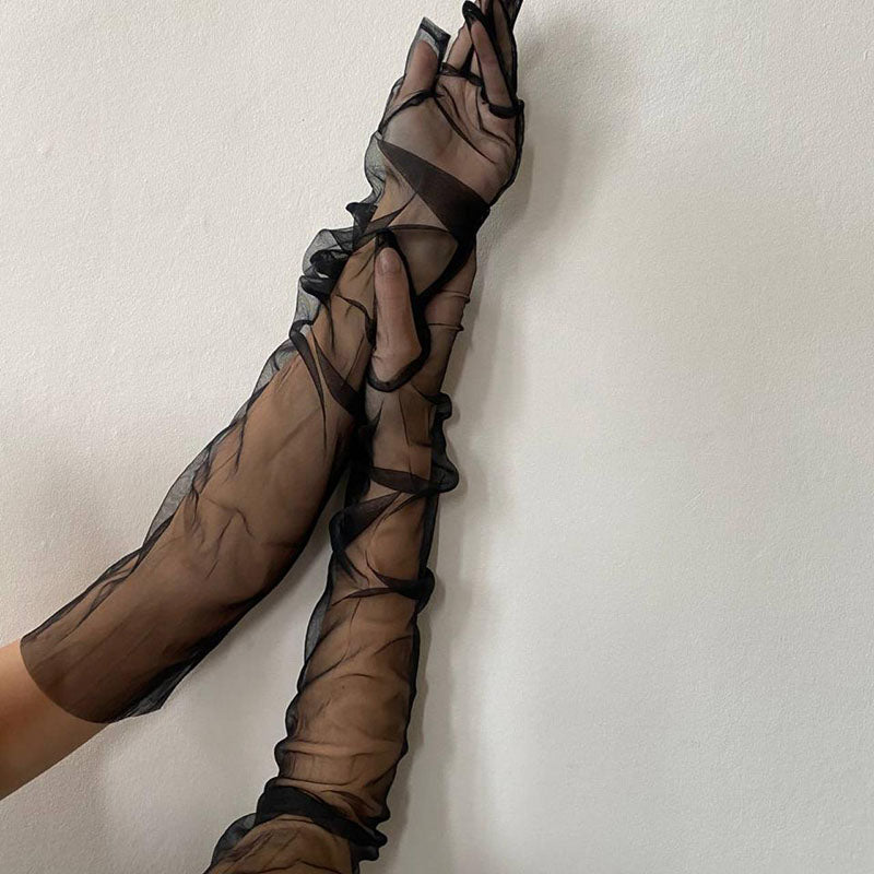 
                      
                        Extra Long Sheer Tulle Opera Gloves
                      
                    