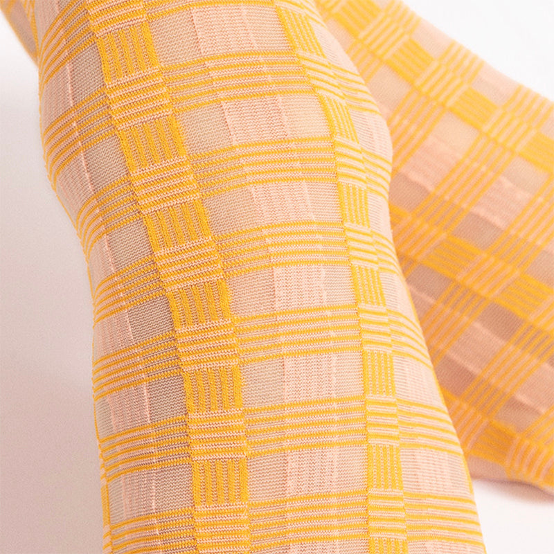 
                      
                        Fiore Sunny 15 Denier Check Pattern Ankle Socks
                      
                    