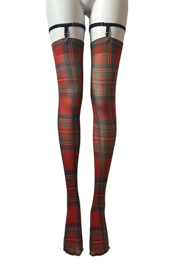 
                      
                        70 Denier Opaque Tartan Print Stockings
                      
                    