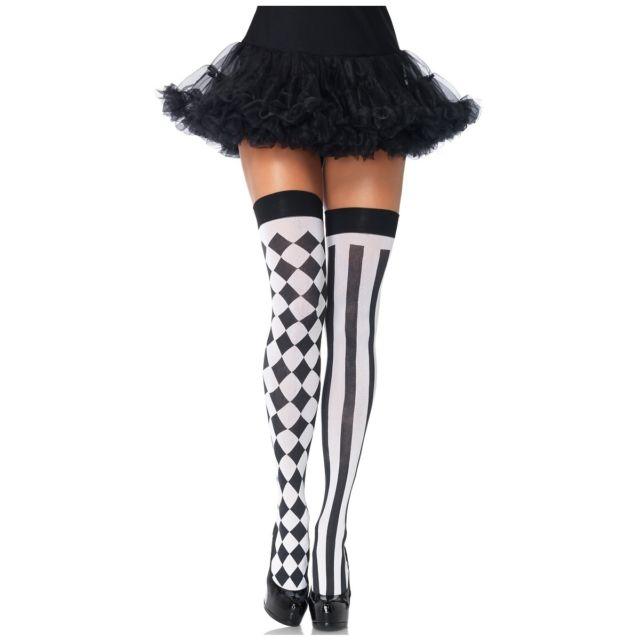 Leg Avenue Harlequin Thigh Highs - Leggsbeautiful