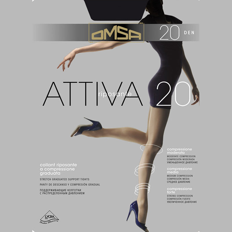 OMSA Attiva 20 Denier Support Tights