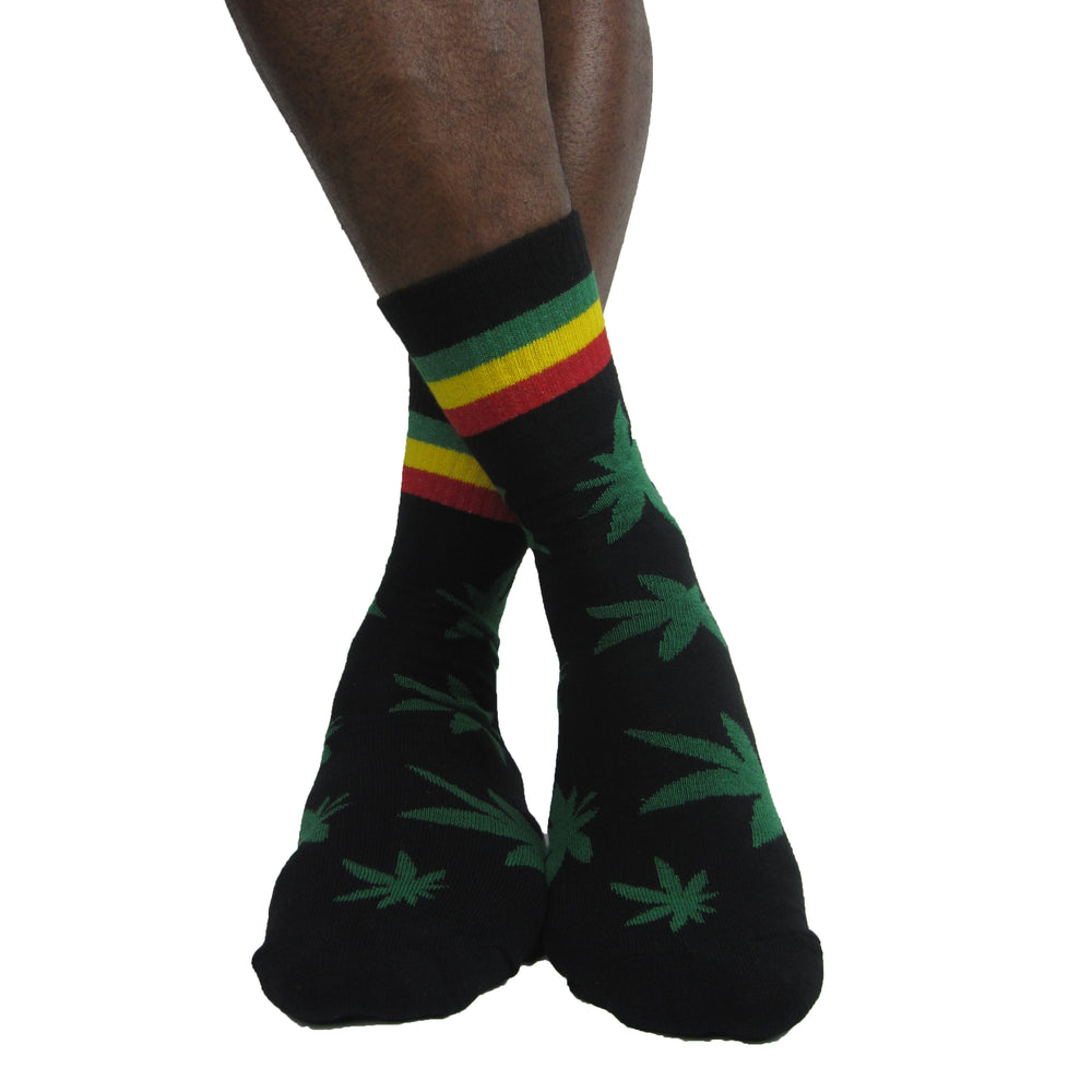 
                      
                        Luv Socks Men's Cotton Cannabis Print Ankle Socks - Leggsbeautiful
                      
                    