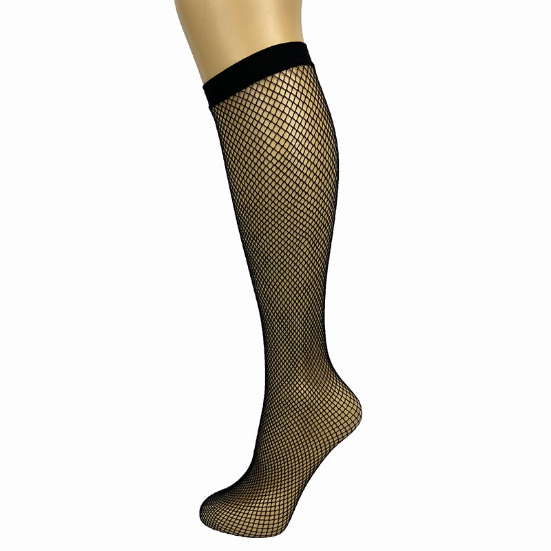 Classic fishnet Knee High Socks