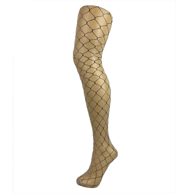 Pamela Mann Extra Large Net Snake Print Fishnet Tights