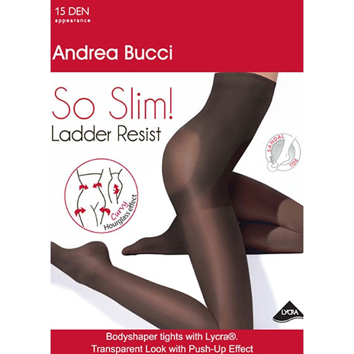 
                      
                        Andrea Bucci 15 Denier High Waist Ladder Risist Tights - Leggsbeautiful
                      
                    