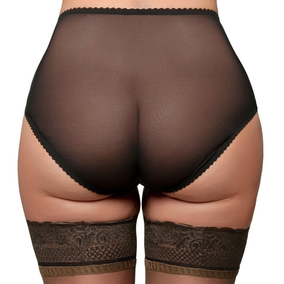 Nylon Dreams Sheer Crotchless Betty Knickers - Leggsbeautiful