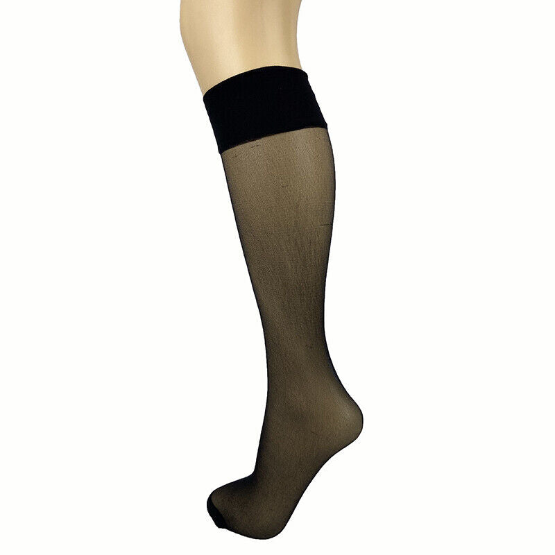 Tudorose 15 Denier Smooth Knit Knee HighSocks 3 Pair Pack