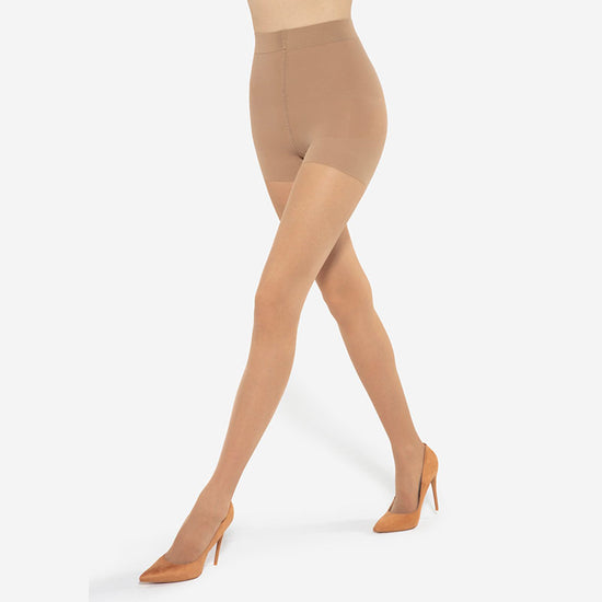 Essexee Legs 60D Bum Tum Thigh Shaper Tights Black XXL 89% Nylon 11%  Elastane