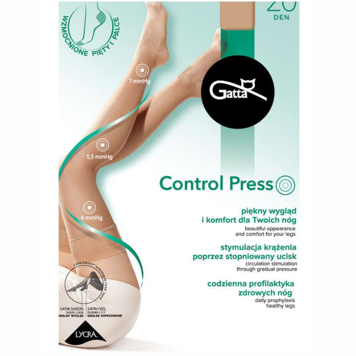 Gatta Control Press 20 Denier Support Hold Ups