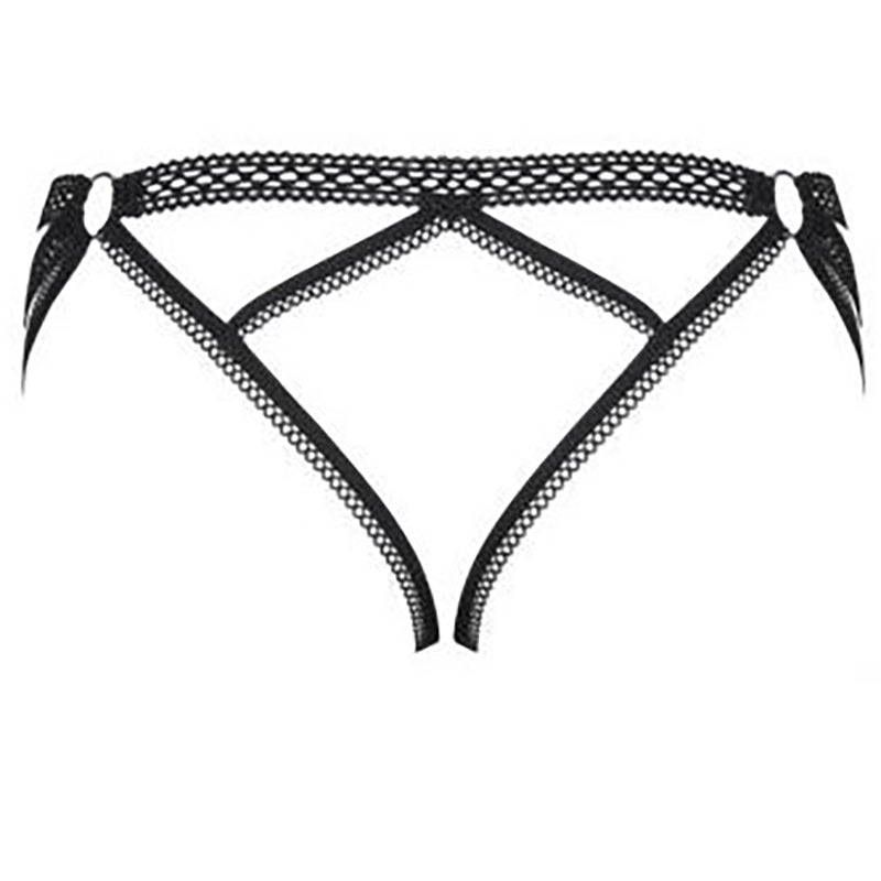 
                      
                        Obsessive Darkie 2 Strap Double Net Suspender Belt
                      
                    