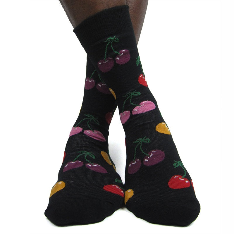 Cherry Purple Socks