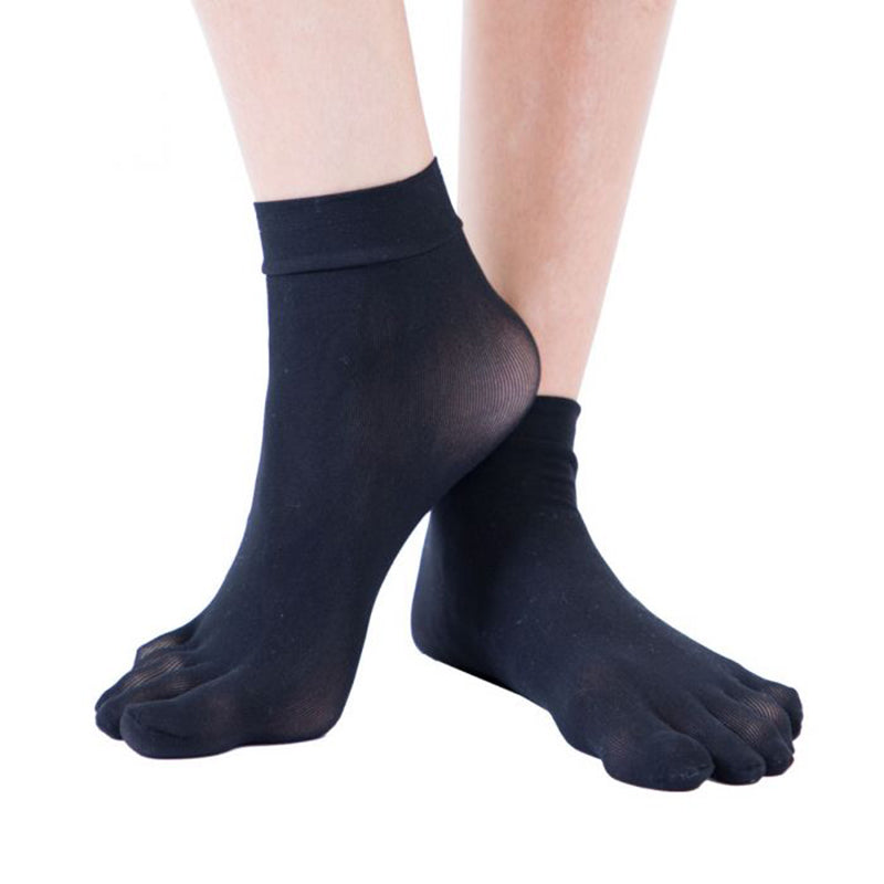 TOETOE Five Toe Nylon Ankle Socks